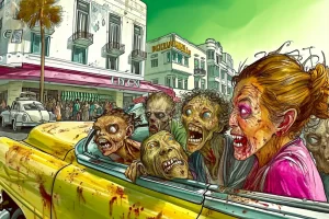 The Miami Zombie Attack - Photo